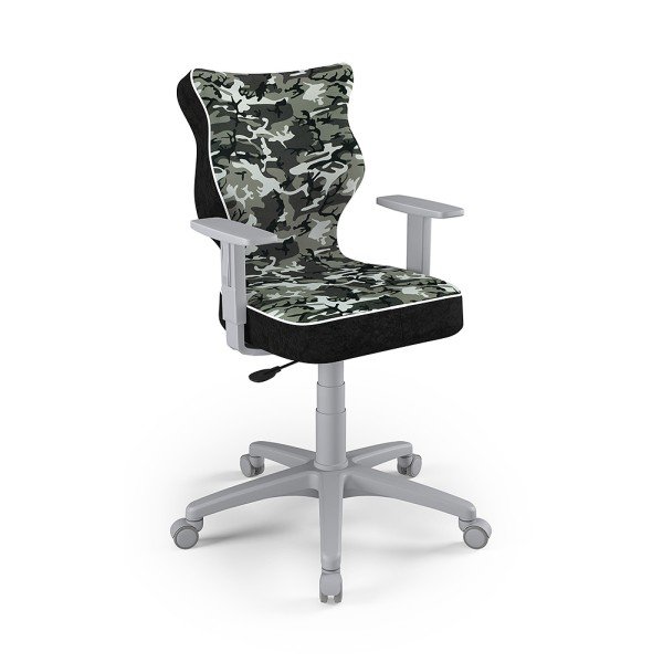 detská stolička Duo Grey