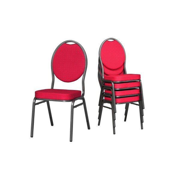 banketová stolička Eco Konf červená