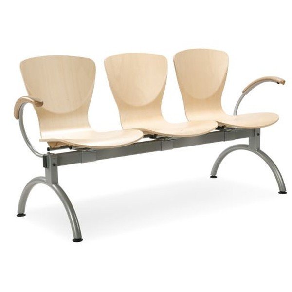 trojmiestna lavica Bingo Arm Wood