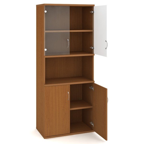 skriňa policová s nikou S58010