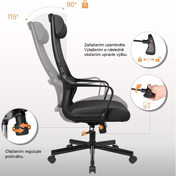 kancelárska stolička Faro