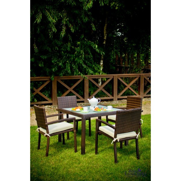Záhradný ratanový set Adorazione
