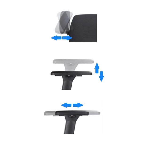 kancelárska stolička Rhod