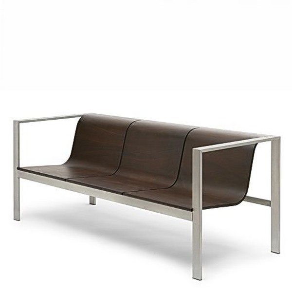 trojmiestna lavica Flexed Triple