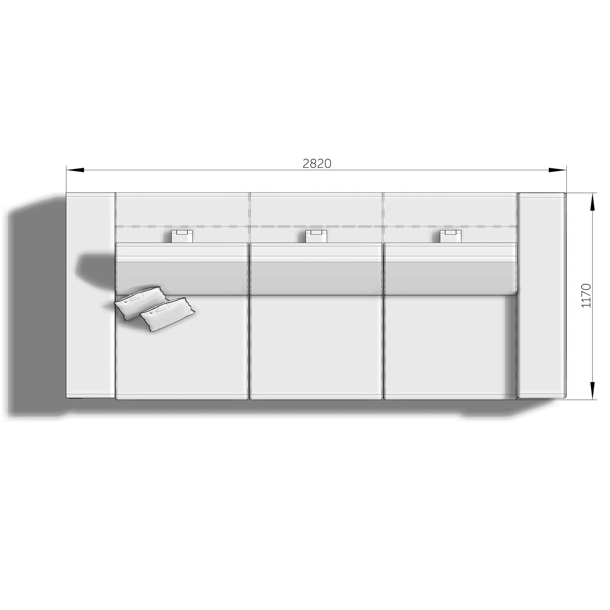 elegantná sedacia súprava Savoy Triple