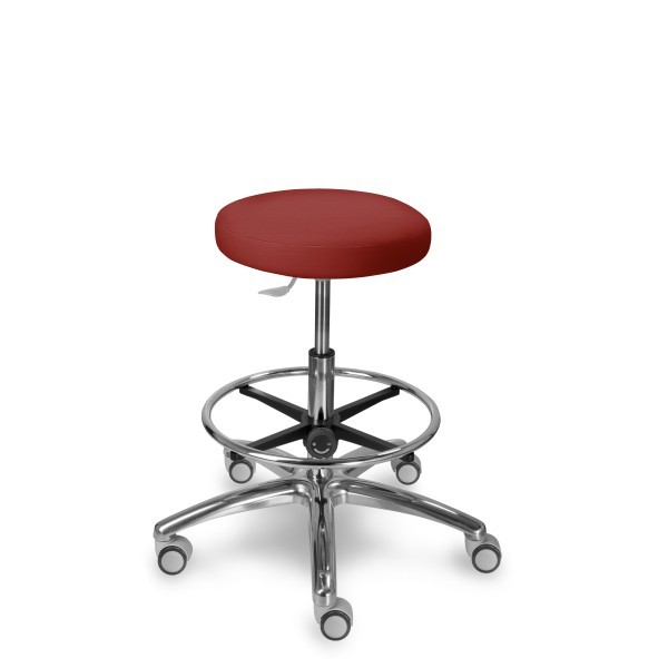 lekárska stolička Medi 1256 clean s nožným ovládaním, poťah 30511