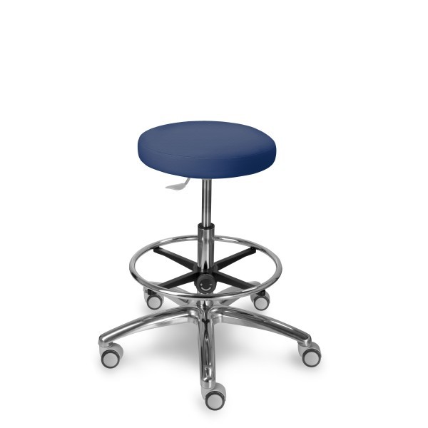 lekárska stolička Medi 1256 clean s nožným ovládaním, poťah 30512