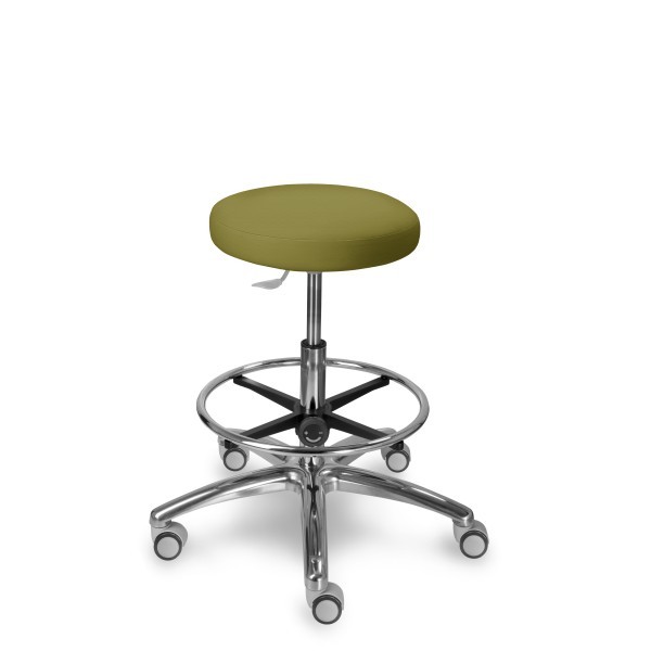 lekárska stolička Medi 1256 clean s nožným ovládaním, poťah 30513