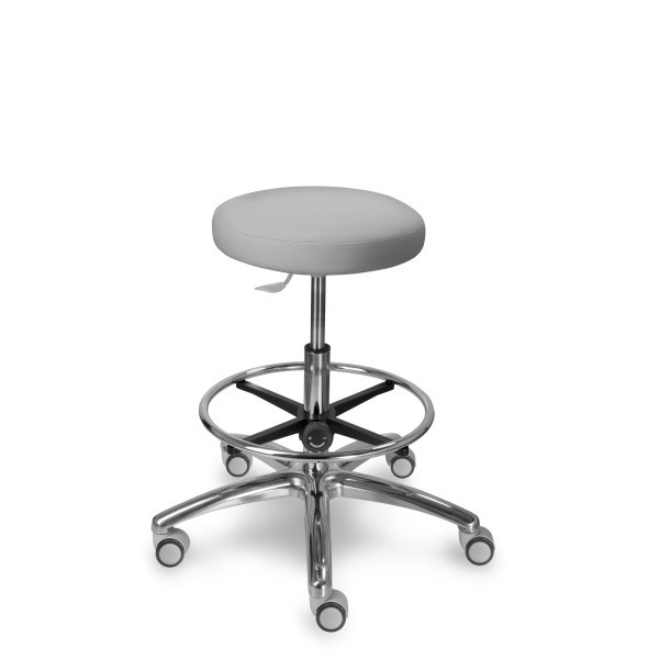 lekárska stolička Medi 1256 clean s nožným ovládaním, poťah 30514