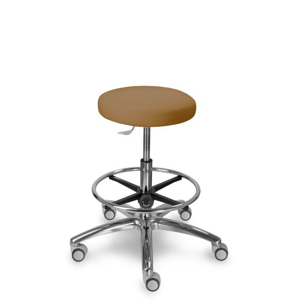 lekárska stolička Medi 1256 clean s nožným ovládaním, poťah 30516