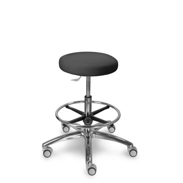 lekárska stolička Medi 1256 clean s nožným ovládaním, poťah 30517