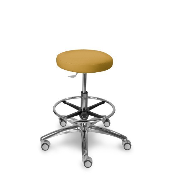 lekárska stolička Medi 1256 clean s nožným ovládaním, poťah 30519