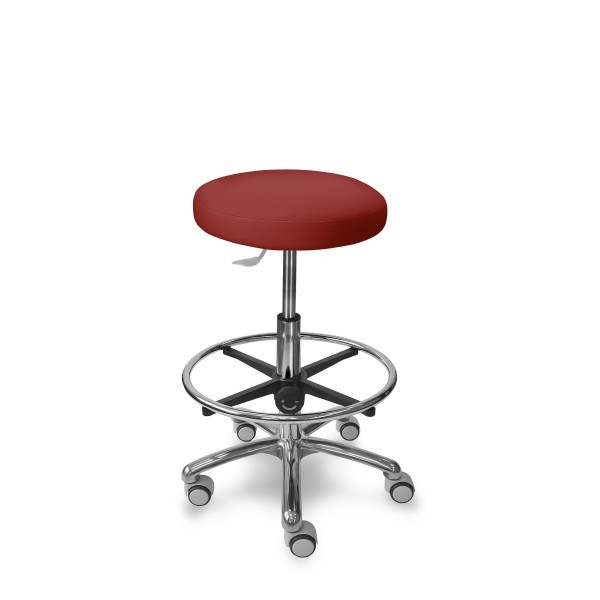 lekárska stolička Medi 1256 clean s nožným ovládaním, poťah 30511