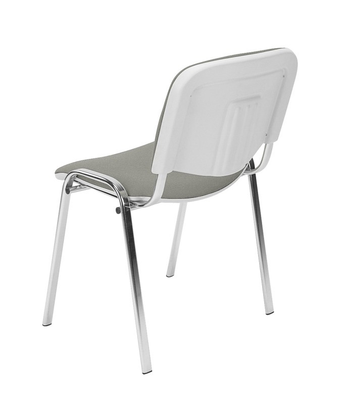 rokovacia stolička Iso Bianco Chrome