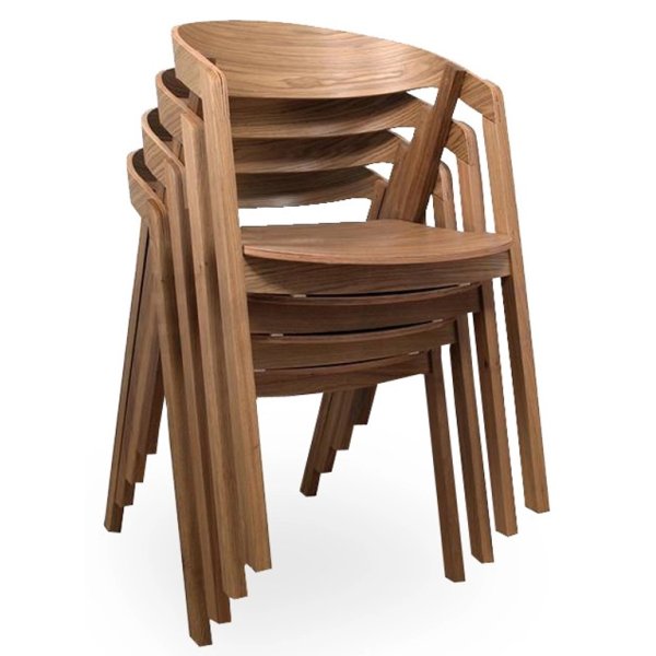 drevená stolička Guru